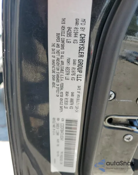 2015 Dodge Dart Sxt из США, поврежденный, VIN 1C3CDFBB4FD165347